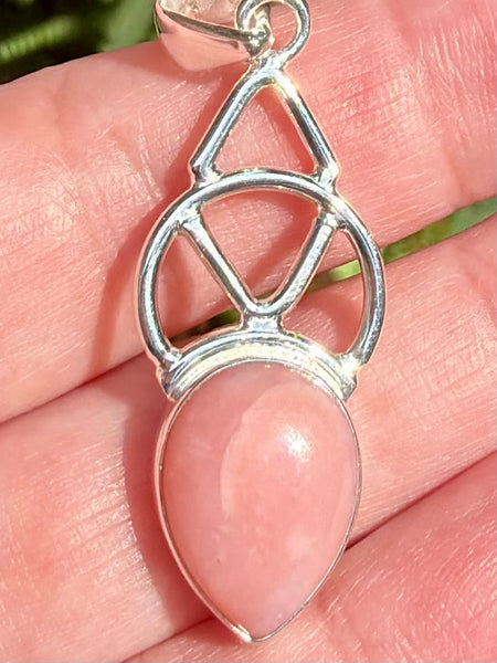 Peruvian Pink Opal Pendant