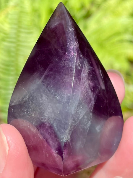 Purple Fluorite Flame - Morganna’s Treasures