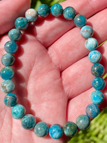 Blue Apatite Bracelet - Morganna’s Treasures