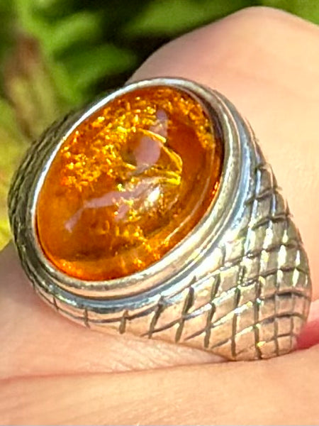 Baltic Amber Ring Size 6.5 - Morganna’s Treasures