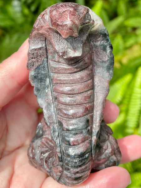 Garnet in Matrix Cobra - Morganna’s Treasures