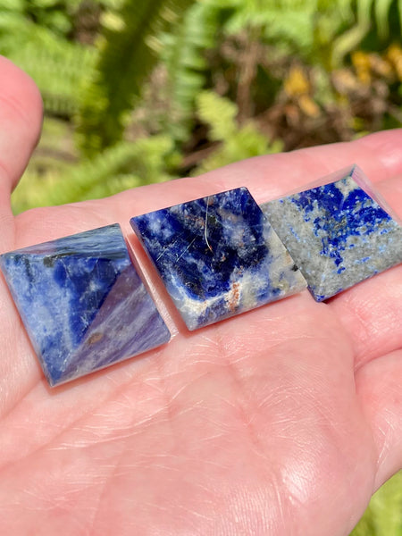 Lapis Lazuli Lemurian Power Pyramid - Morganna’s Treasures