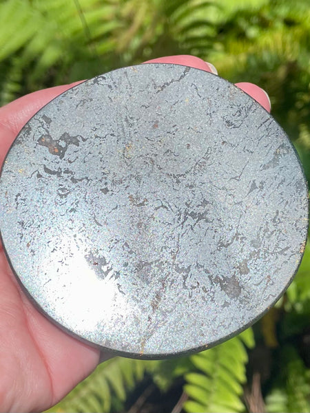 Hematite Shield of Protection Charging Plate - Morganna’s Treasures