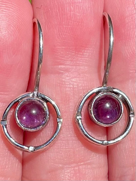 Purple Amethyst Earrings - Morganna’s Treasures 