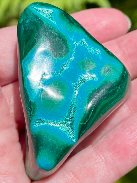 Beautiful Malachite in Chrysocolla from Africa - Morganna’s Treasures