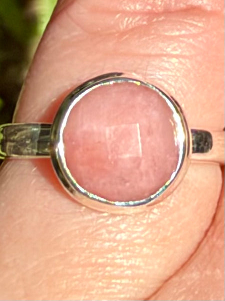 Peruvian Pink Opal Ring Size 6.5