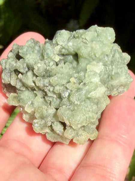 Prehnite with Epidote Cluster