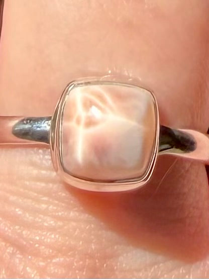 Natrolite Ring Size 9