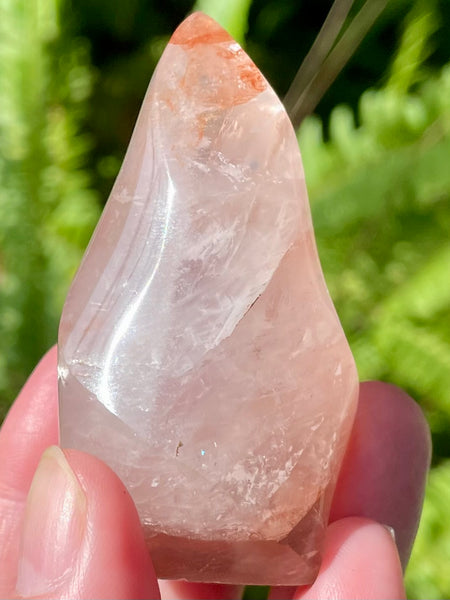 Small Hematoid Quartz Flame