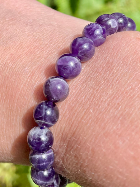 Chevron Amethyst Bracelet - Morganna’s Treasures