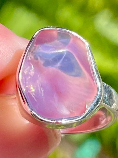 Rough Lavender Quartz Ring Size 8 - Morganna’s Treasures 