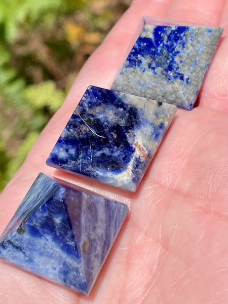 Lapis Lazuli Lemurian Power Pyramid - Morganna’s Treasures