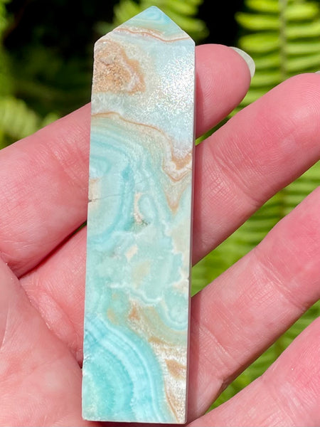 Small Hemimorphite Obelisk - Morganna’s Treasures 