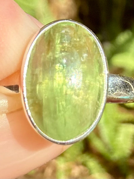 Green Kyanite Ring Size 8 - Morganna’s Treasures