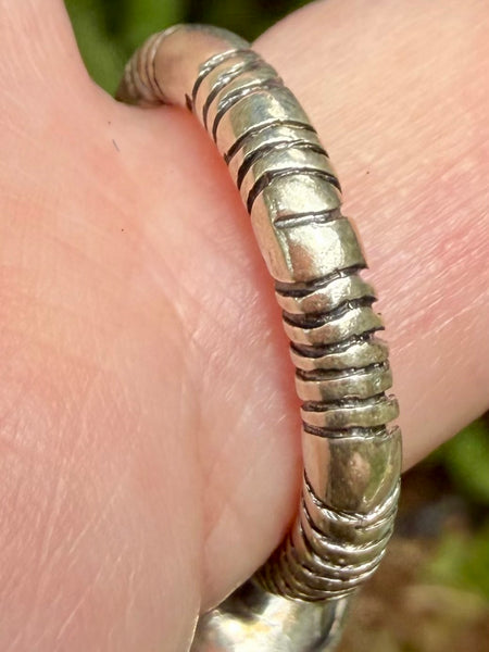 Baltic Amber Rose Ring Size 6.5