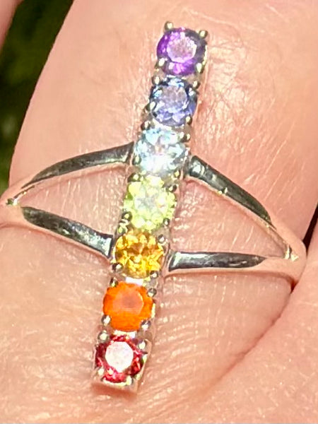 Gorgeous Chakra Alignment Ring Size 9 - Morganna’s Treasures