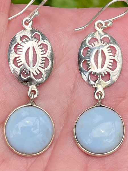 Blue Aragonite Earrings - Morganna’s Treasures 