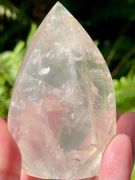 Gorgeous Clear Quartz Flame