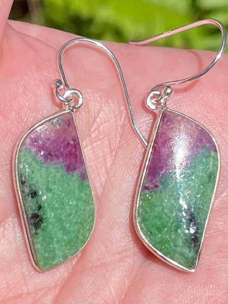 Ruby in Zoisite Earrings - Morganna’s Treasures 