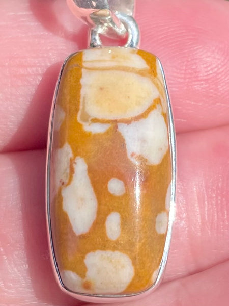 Fawn Jasper Pendant - Morganna’s Treasures 