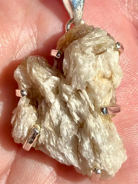 Rough Barite from Morocco Pendant