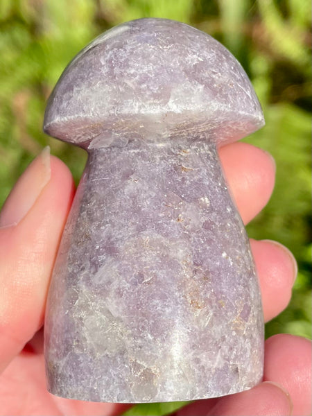 Lepidolite Mushroom