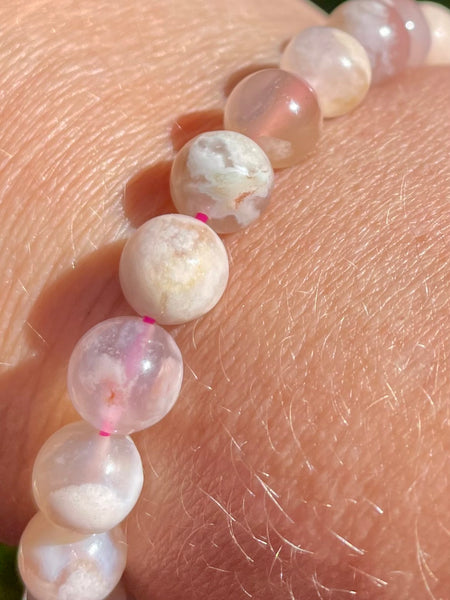 Flower Agate Bracelet - Morganna’s Treasures