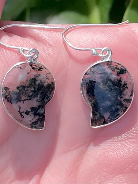 Moss Agate Earrings