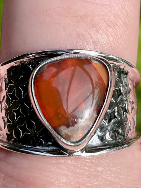 Mexican Cantera Opal Ring Size 9 - Morganna’s Treasures 
