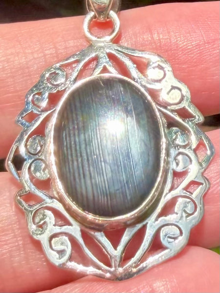 Psilomelane Pendant