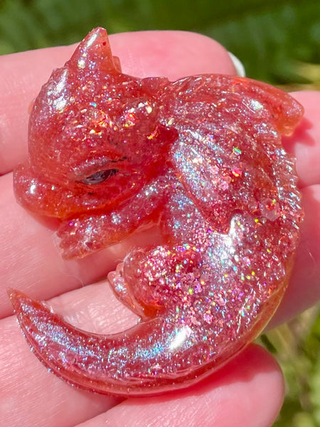 “Desiree” Resin Dragon - Morganna’s Treasures 