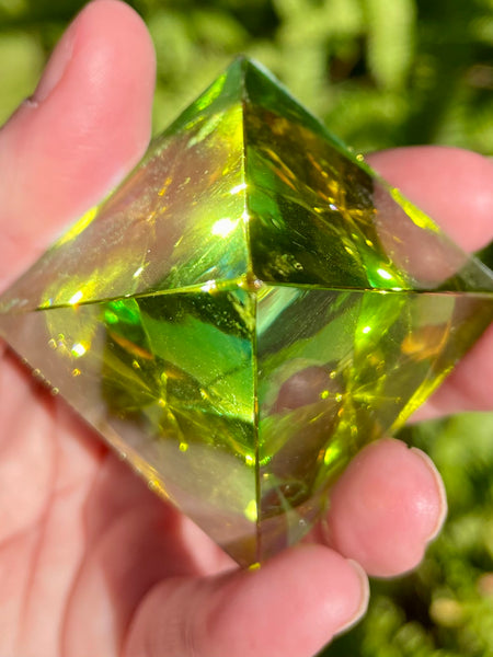 Glass Pyramid Prism - Morganna’s Treasures