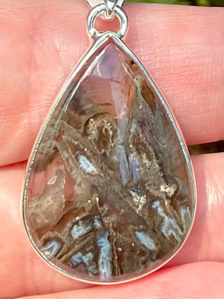 Turkish Tube Agate Pendant