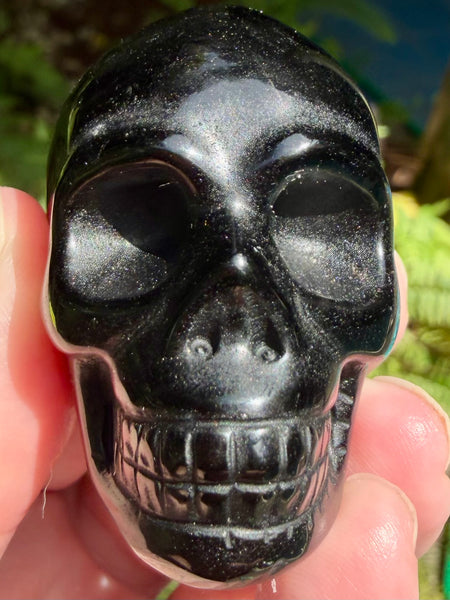 Black Obsidian Skull - Morganna’s Treasures
