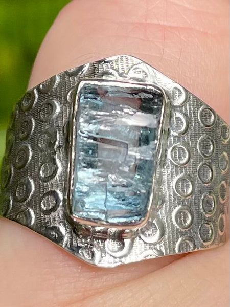 Beautiful Aquamarine Ring Size 8 - Morganna’s Treasures 