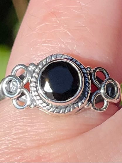 Black Onyx Ring Size 6 - Morganna’s Treasures