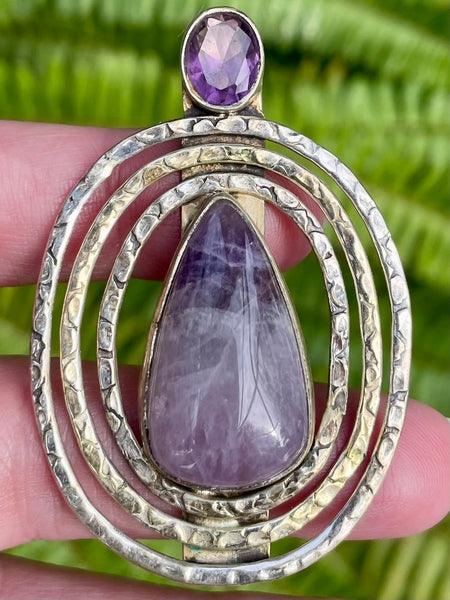 Purple Amethyst Pendant - Morganna’s Treasures 