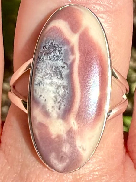 Porcelain Jasper Ring Size 9.5