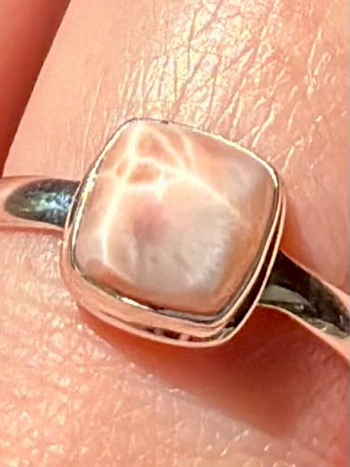 Natrolite Ring Size 9