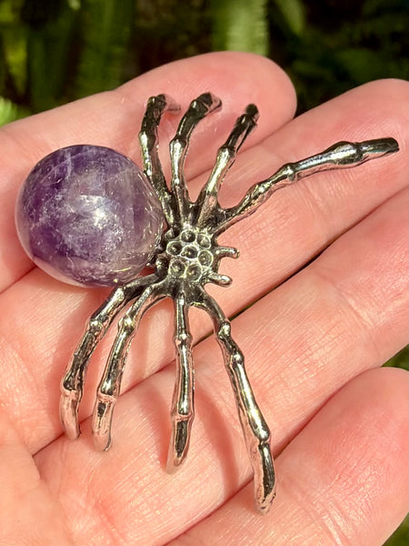 Purple Amethyst Spider