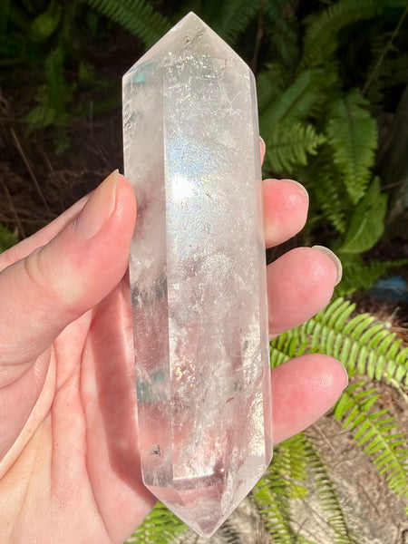 Double-Terminated Clear Quartz Wand - Morganna’s Treasures