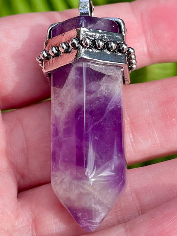 Purple Amethyst Pendant - Morganna’s Treasures 