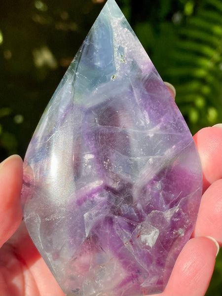 Beautiful Fluorite Flame