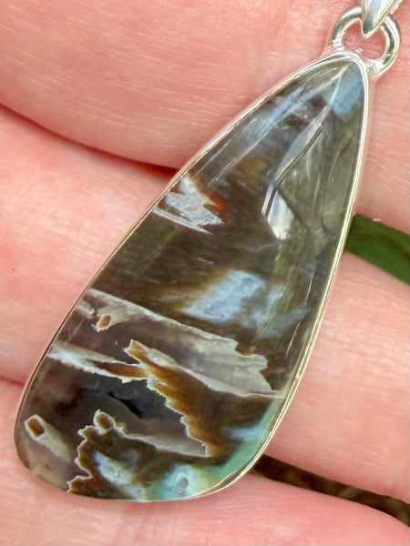 Turkish Tube Agate Pendant