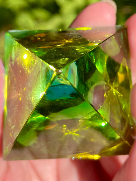 Glass Pyramid Prism - Morganna’s Treasures