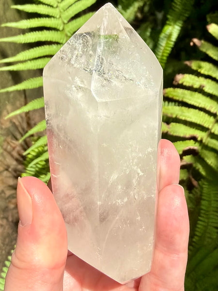 Double-Terminated Clear Quartz Wand - Morganna’s Treasures