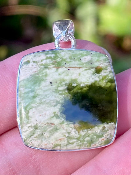 Chrome Chalcedony Pendant - Morganna’s Treasures