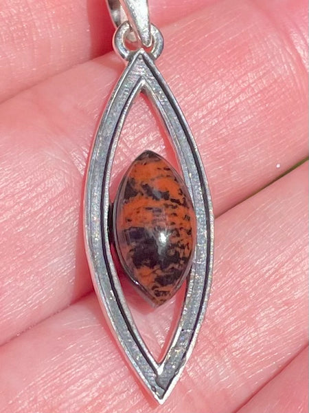 Mahogany Obsidian Pendant - Morganna’s Treasures 