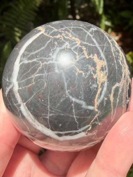 Spider Web Jasper Sphere