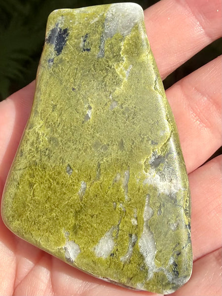 Epidote Palm Stone - Morganna’s Treasures